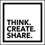 Brand logo for 'Think Create Share'