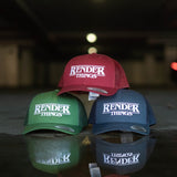 Render Things - Trucker Cap for Render Wranglers (Retro Colours Collection)