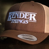 Render Things - Trucker Cap for Render Wranglers (Retro Colours Collection)
